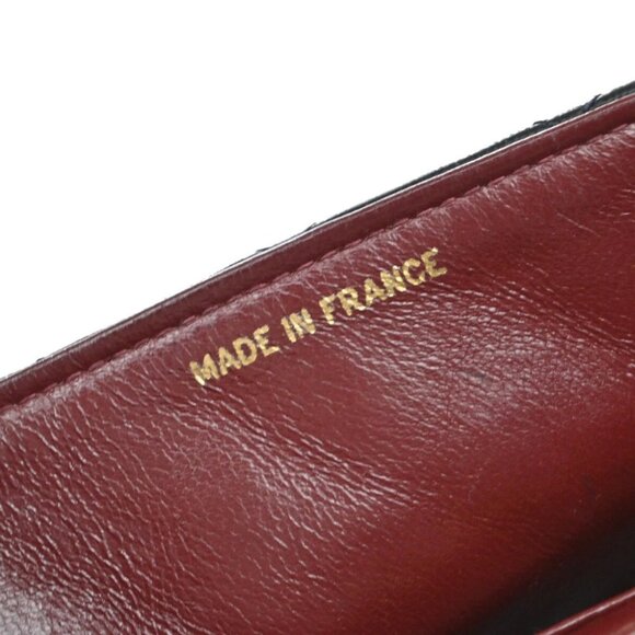 CHANEL CC Logo Mini Matelasse Chain Shoulder Bag Leather Black GHW 809RF425 - Picture 13 of 16